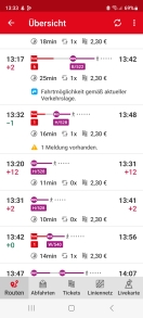 Foto: Absurder Fahrplan 